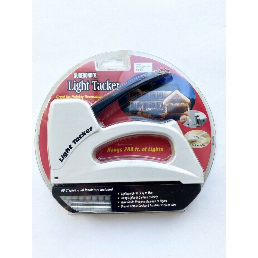 Surebonder Light Tacker Holiday String Light Hange